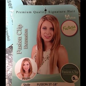 Hair extensions clip on 5 pcs 18”